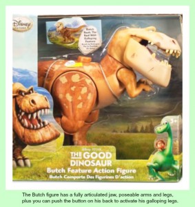 The Good Dinosaur Butch Feature Action