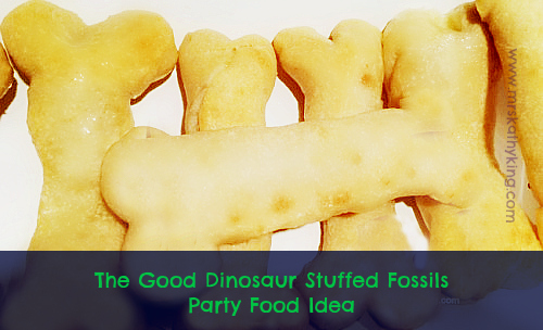 The Good Dinosaur Stuffed Fossils: Party Food Idea ‪ #GoodDinoEvent