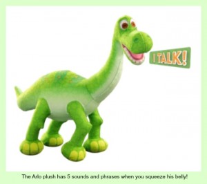 The Good Dinosaur Talking Plush, Arlo