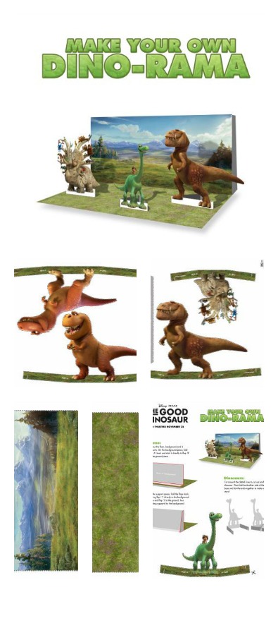 Free The Good Dinosaur Printable Dino-Rama Activity 