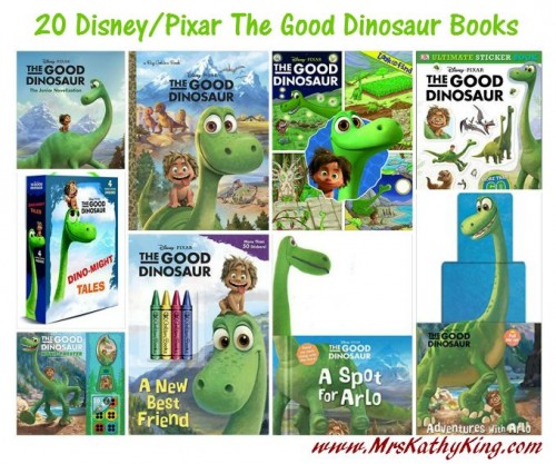 20 Disney® Pixar The Good Dinosaur Books | #GoodDino #TheGoodDinosaur