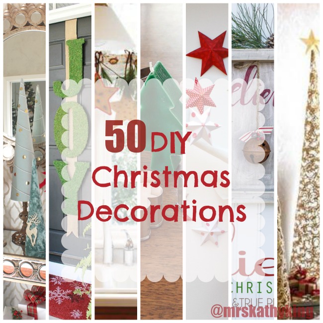  Have a little fun this Christmas creating these wonderful DIY Christmas Decorations from our list of .50 Christmas Decorations