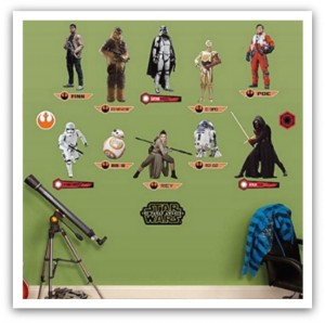 Fathead Star Wars Episode Vll The Force Awakens Collection Peel and Stick Wall Decals