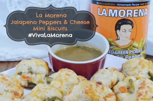 La Morena Jalapeno Peppers & Cheese Mini Biscuits | #VivaLaMorena #CollectiveBias