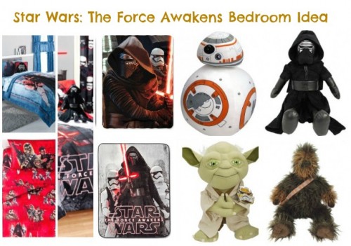 Are you thinking about creating a Star Wars The Force Awakens inspired bedroom? Here are a few Bedroom Ideas #StarWars 