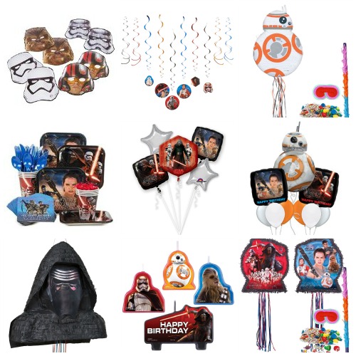 -Star Wars The Force Awakens Party Supplies