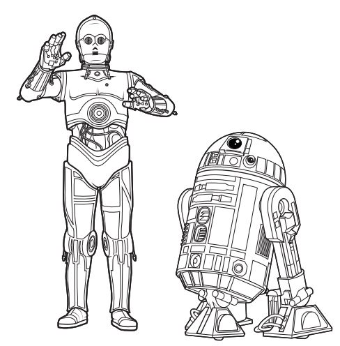 Star Wars Halloween Coloring Pages 9