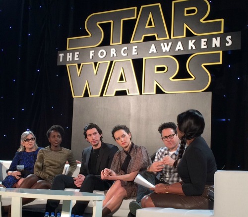 star wars force awakens interviews