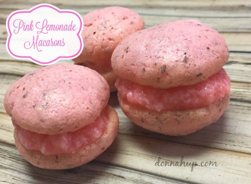 Pink Lemonade Macarons #12days of Valentine’s Day Ideas
