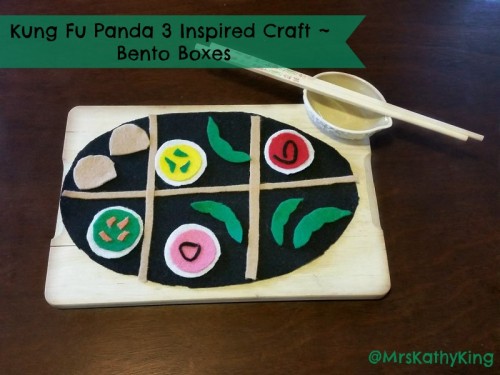 Kung Fu Panda 3 Bento Boxes Craft #FandangoFamily