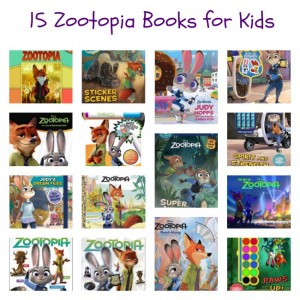 15 Zootopia books for kids