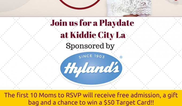 Join us for a Playdate at Kiddie City La #HylandsMomMission #Hylandsbooboostick