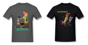 Mens Zootopia t-shirts