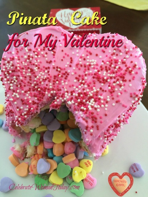 Pinata Cake Recipe #12days of Valentine’s Day Idea’s