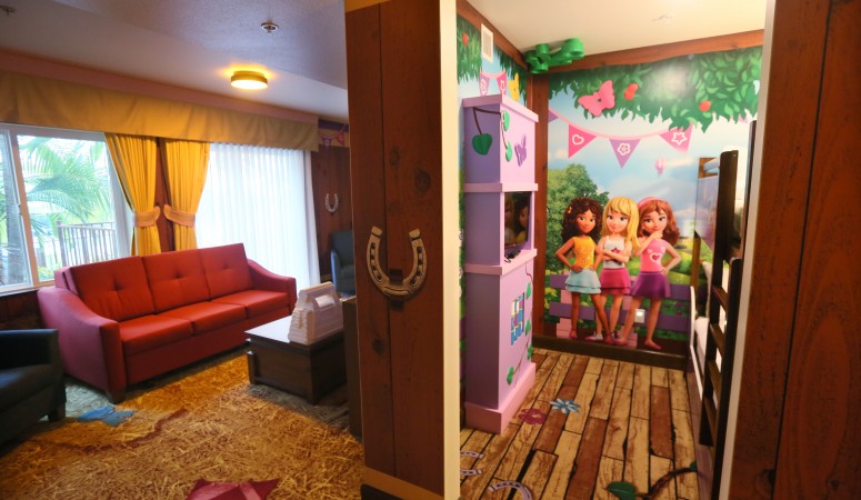 LEGOLAND California Resort Unveils New LEGO Friends Themed Rooms