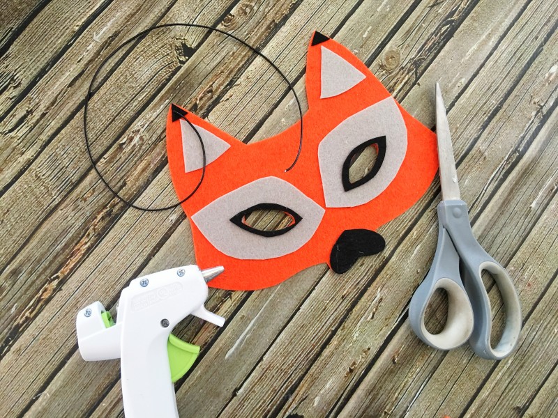 Zootopia Party Idea Fox Face Mask