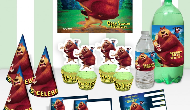 FREE Open Season: Scared Silly  PRINTABLE PARTY DECORATION PACK!