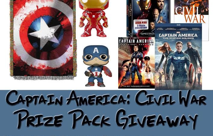 Captain America: Civil War prize pack Giveaway