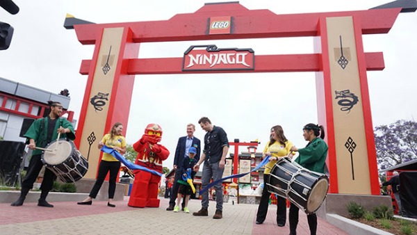 Ninjago World Officially Opens at Legoland California Resort