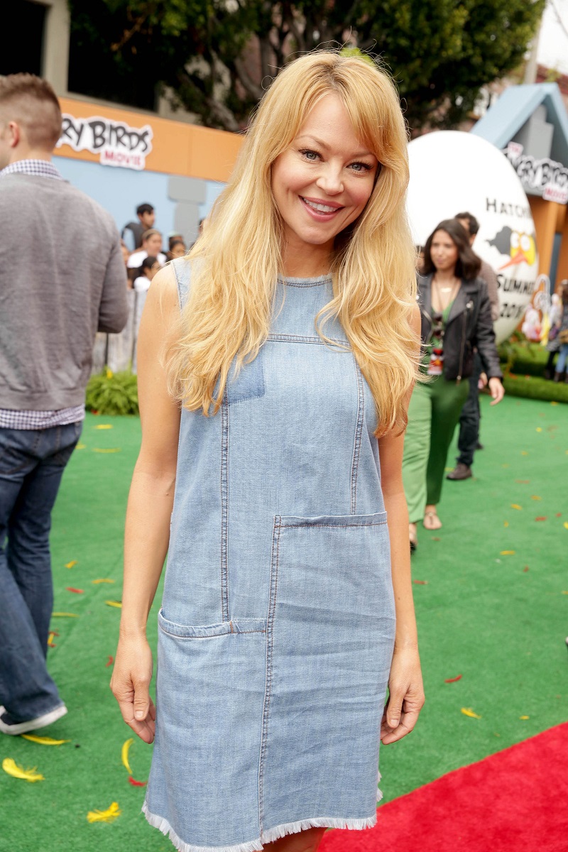 Charlotte Ross seen at Columbia Pictures and Rovio Animations Premiere of "The Angry Birds Movie" at Regency Village Theatre on Saturday, May 7, 2016, in Los Angeles.