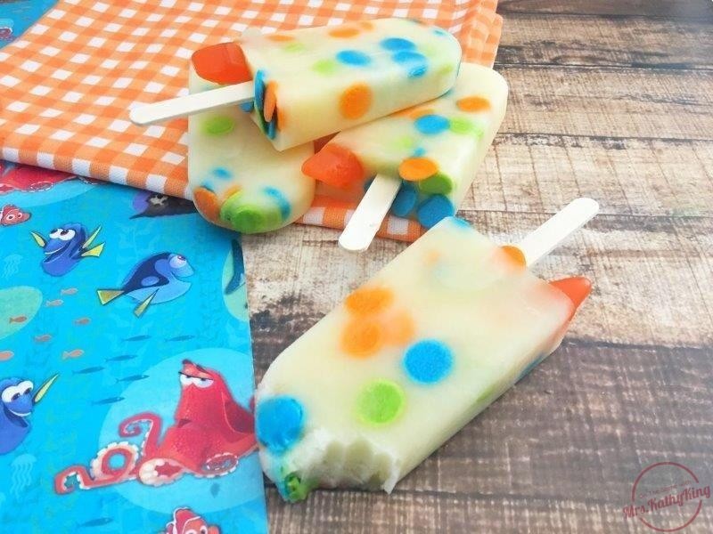 Finding Dory Birthday Party Idea Finding Dory Pudding Pops cover 1