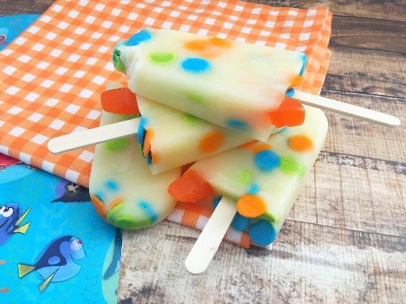 Finding Dory Birthday Party Idea Finding Dory Pudding Pops cover