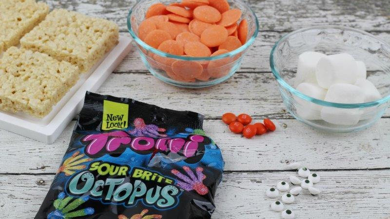 Finding Dory Birthday Party Idea Hank the Septopus Rice Krispies Treats Ingredients