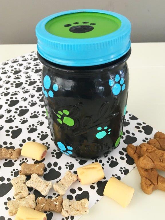 Homemade Dog Treat Jar  How to Make a Dog Treat Jar