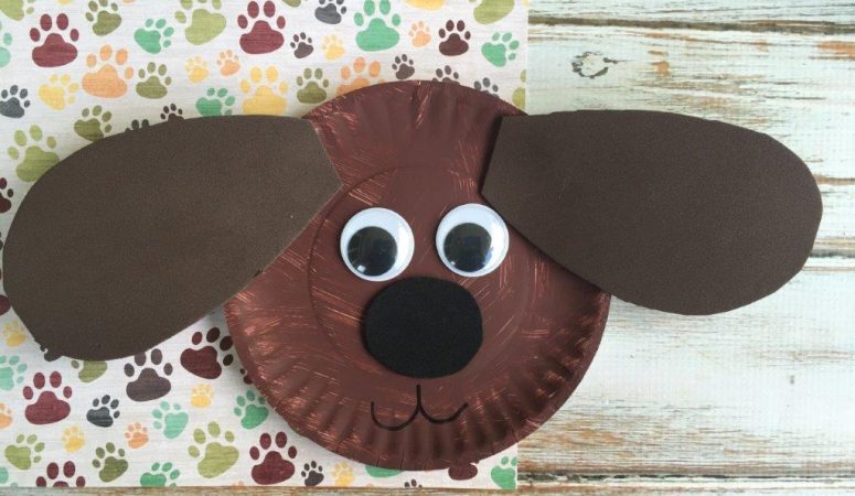 Duke Paper Plate Craft inspired by The Secret Life of Pets #TheSecretLifeofPets
