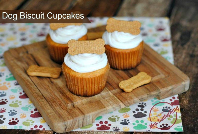 The Secret Life of Pets Dog Biscuit Cupcakes Recipe
