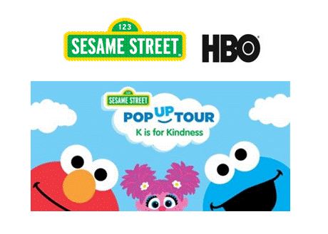 Sesame Street: K is for Kindness Pop-Up Tour #SesameKindness