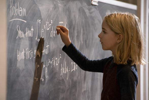 1. Sing a little tune - In the film, there is an assortment of complex math equations to be solved, for Mckenna to remember them for her scenes, Mckenna and her mother put together a song for her to remember them.