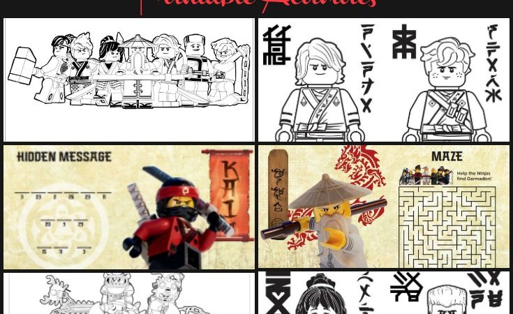17 Free LEGO Ninjago Movie Printable Activities & Online Games