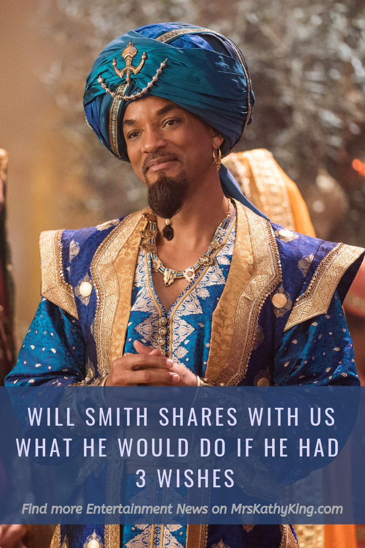 What would you do if you had three wishes? Well Will Smith shared his three wishes with us. #willsmith #Aladdin #disneymovies #disneyliveaction 