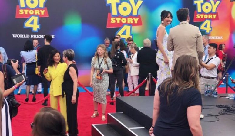 5 Toy Story 4 Fun Facts about Ally Maki the voice Officer Giggle McDimples