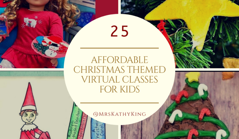 (Ad) 25 Fun & Affordable Christmas Themed Virtual Classes for Kids