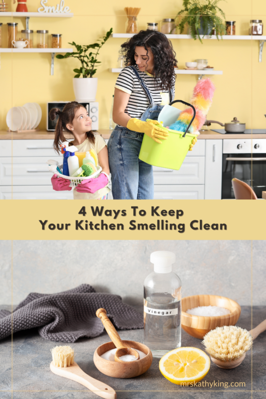 4 Ways To Keep Your Kitchen Smelling Clean