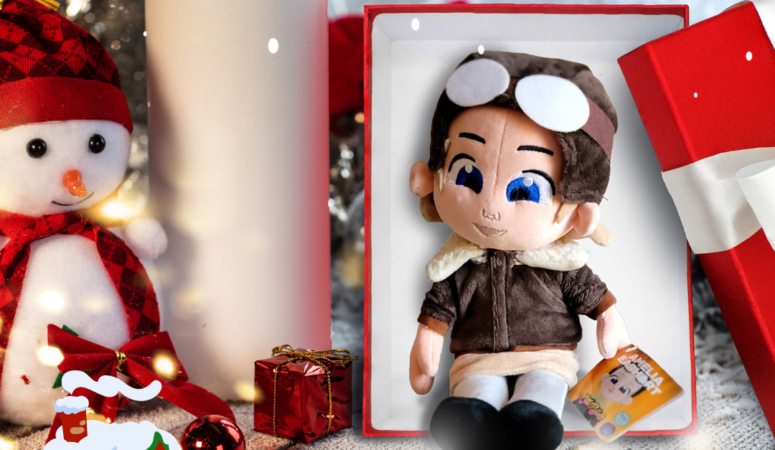 Amelia Earhart Interactive Plush Doll from Little Rebels #2023CHRISTMASGUIDE BY MRS. KATHY KING