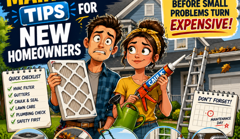 Easy Maintenance Tips for New Homeowners