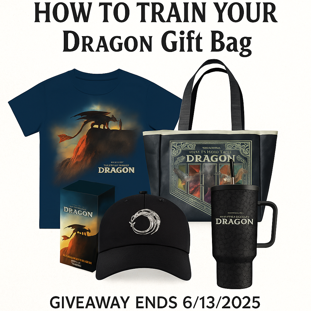 🛡️🔥 GIVEAWAY TIME: Soar into Adventure with HOW TO TRAIN YOUR DRAGON! 🔥🐉